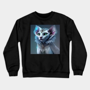 Gothic Sphynx Hybrid Crewneck Sweatshirt